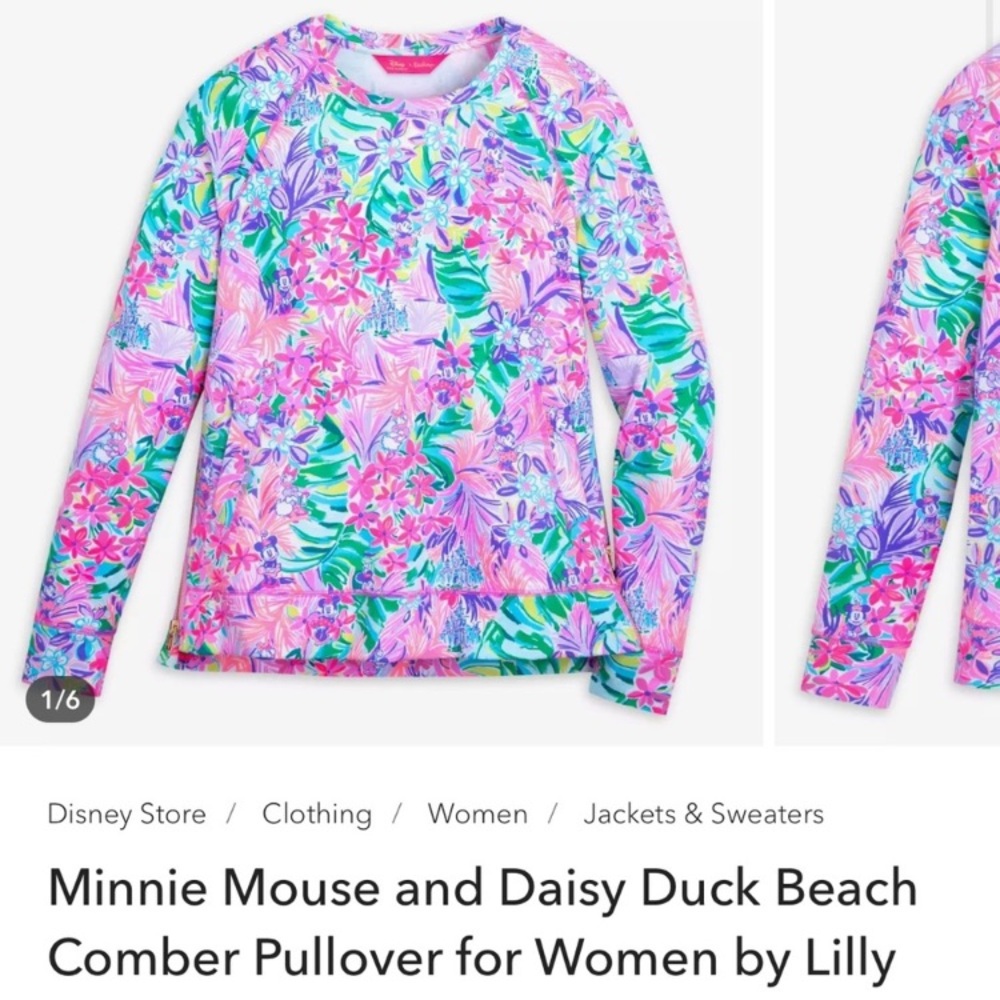 Lilly Pulitzer Floral Pullover